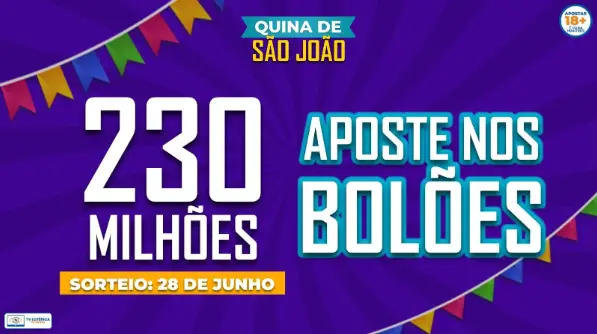 Banner Quina de São João